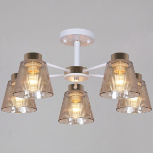 Люстра на штанге Reluce 20560-0.3-05 WH+FG