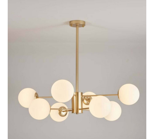 Люстра на штанге ImperiumLoft Roundi Brass 305756-23 Люстра на штанге ImperiumLoft Roundi Brass 305756-23