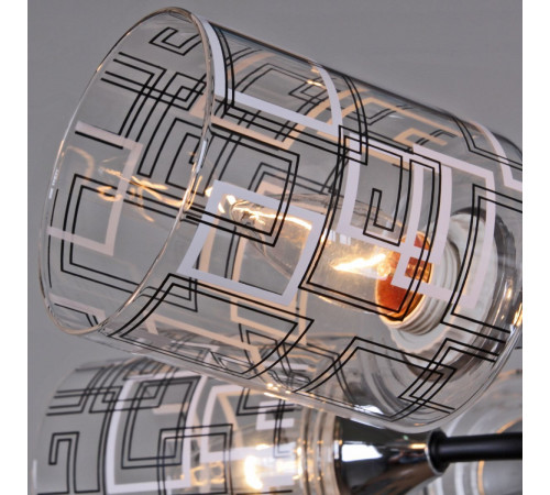 Люстра на штанге Reluce 26260-0.3-04 CR+BK