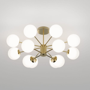 Люстра на штанге Eurosvet Adaline 502002/12 латунь a072105