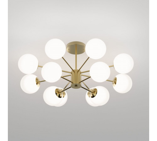 Люстра на штанге Eurosvet Adaline 502002/12 латунь a072105