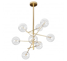 Люстра на штанге DeLight Collection Globe Mobile 9307P-8A gold