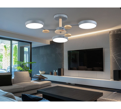 Люстра на штанге Ambrella Light Linetech Comfort FL4856