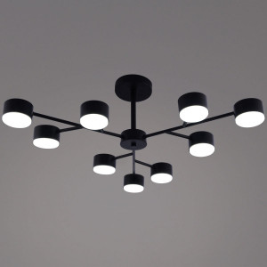 Люстра на штанге Reluce 03726-0.3-09 BK GX53