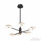Люстра на штанге Arte Milano Ferrara 276699/6 BK/GD