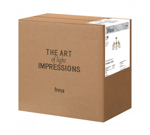 Люстра на штанге Freya Blissa FR5588CL-05BZ