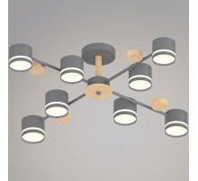 Люстра на штанге Reluce 68730-0.3-08 GX53 GREY+WOOD
