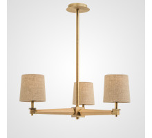 Люстра на штанге ImperiumLoft Stavra Jorgenson Beige/Light Wood 203577-26