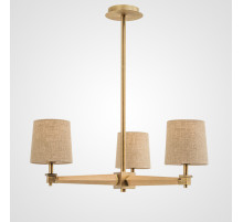 Люстра на штанге ImperiumLoft Stavra Jorgenson Beige/Light Wood 203577-26