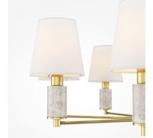 Люстра на штанге Maytoni Lira MOD483PL-08BS