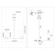 Люстра на штанге Ambrella Light High Light Modern LH56058