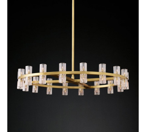 Люстра на штанге Delight Collection Arcachon KM1000P-36 brass