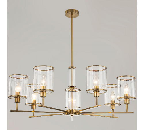 Люстра на штанге Illumico IL0183-8C-79 COPPER KOPNINI