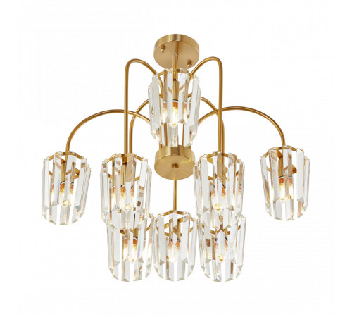 Люстра на штанге Arte Milano AM 2328B.D800.H700.E14.12 G