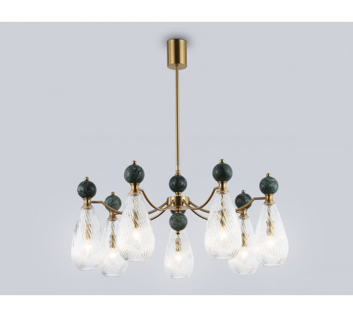 Люстра на штанге Ambrella Light High Light Ceramo Modern LH53293