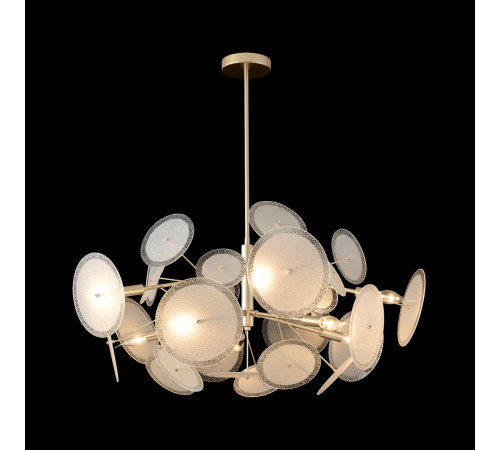 Люстра на штанге Crystal Lux DANDELION SP10 GOLD