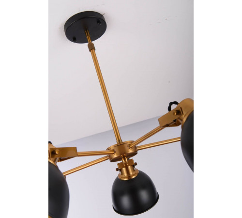 Подвесная люстра Lumina Deco Belmonti LDP D017-5 BK
