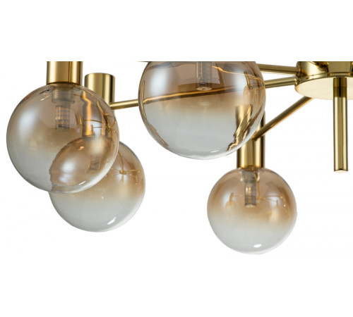 Люстра на штанге Indigo Collana 13015/8R Gold V000222