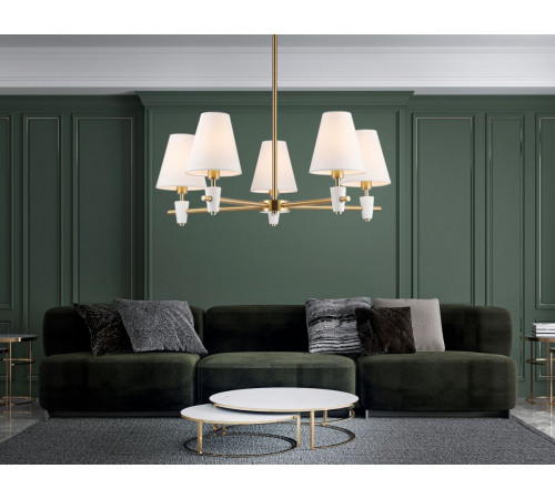 Люстра на штанге Ambrella Light High Light Ceramo Classic LH75044