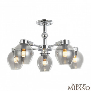 Люстра на штанге Arte Milano Neapolis 273307/5 Ni