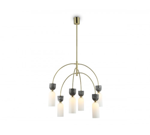 Люстра на штанге Ambrella Light High Light Ceramo Modern LH53333