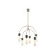 Люстра на штанге Ambrella Light High Light Ceramo Modern LH53333