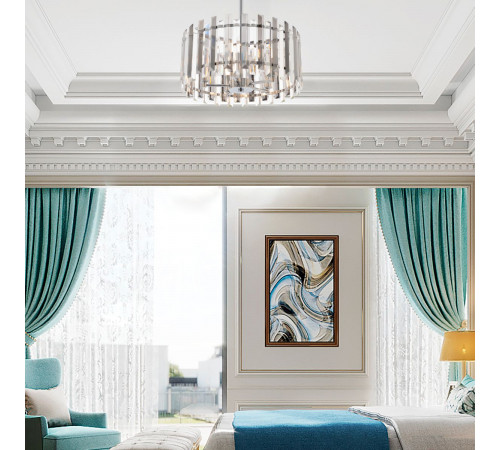 Люстра на штанге Arte Milano Sorrento 375209/5/350/390 CR Люстра на штанге Arte Milano Sorrento 375209/5/350/390 CR