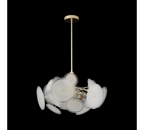 Люстра на штанге Crystal Lux DANDELION SP6 GOLD