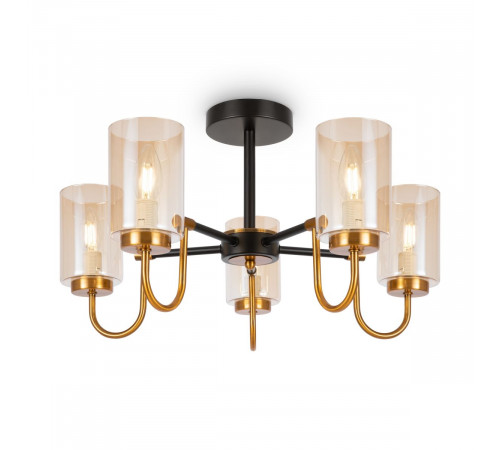Люстра на штанге Freya Jewel FR5321CL-05BZ Люстра на штанге Freya Jewel FR5321CL-05BZ