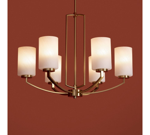 Люстра на штанге Freya Arricci FR2059PL-06BS