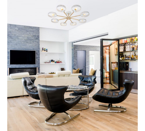 Люстра на штанге Escada Banjo 679/8P White