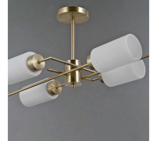 Люстра на штанге Illumico IL0737-6ASQ-25 AB NAPLES