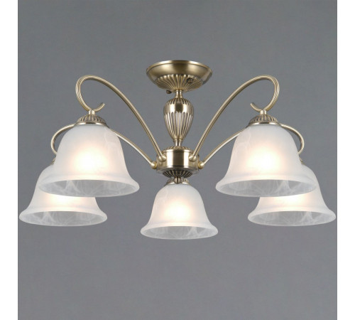 Люстра на штанге Illumico IL0696-5ASQ-25 AB AREZZO