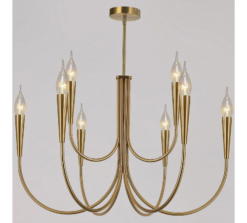 Люстра на штанге Illumico IL0441-9P-79 BRASS VASE