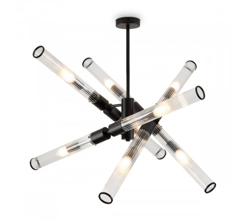 Люстра на штанге Freya Radiant FR5642PL-08B