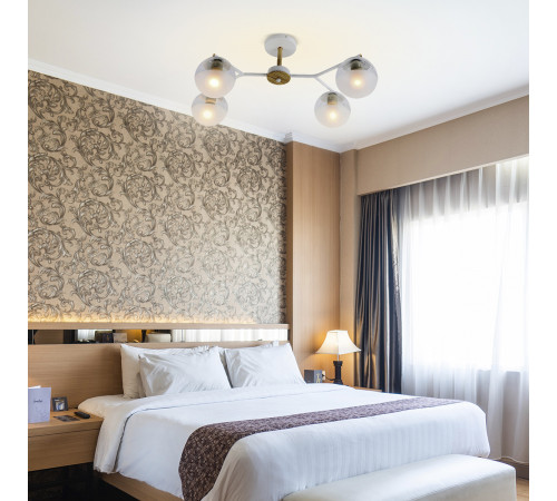 Люстра на штанге Escada Avignon 1130/4PL White Люстра на штанге Escada Avignon 1130/4PL White