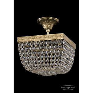 Люстра на штанге Bohemia Ivele Crystal 19282/25IV G