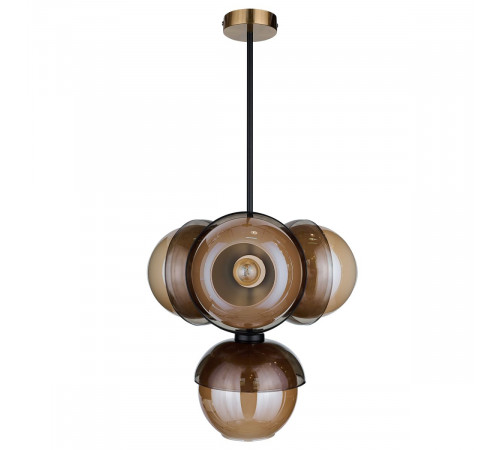 Люстра на штанге 33 Идеи CHN800L.04.17BL.ASB-M14AM