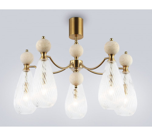 Люстра на штанге Ambrella Light High Light Ceramo Modern LH53286