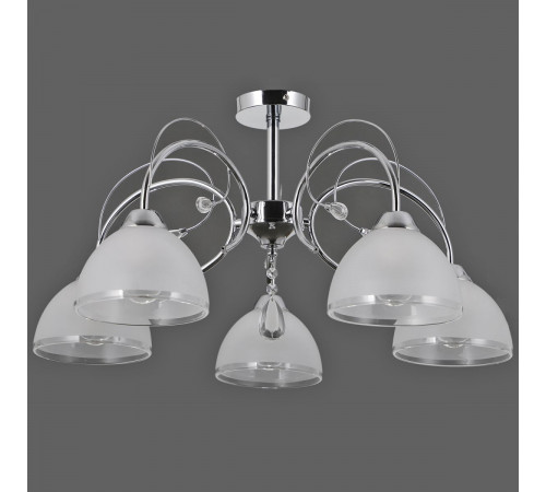 Люстра на штанге ILLUMICO ILLUMICO IL0495-5CSQ-25CH ELITE