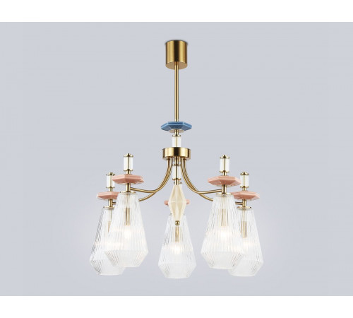 Люстра на штанге Ambrella Light High Light Ceramo Modern LH53183
