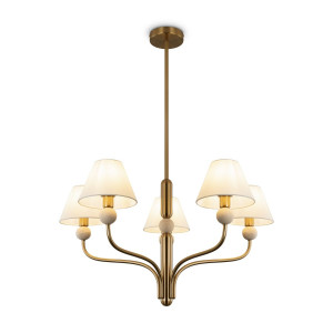 Люстра на штанге Freya Aurelia FR2058PL-05BS