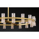Люстра на штанге Delight Collection Arcachon KM1000P-36 brass