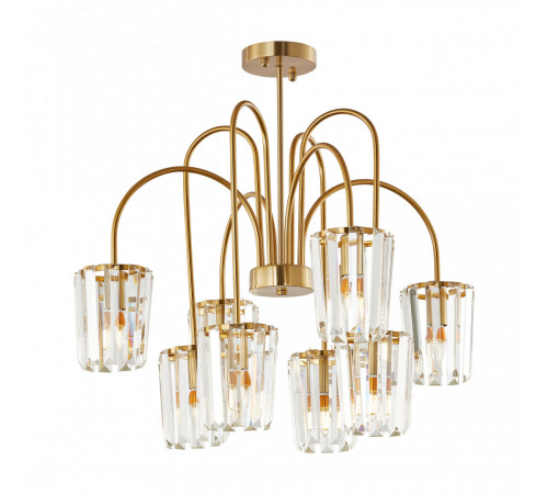 Люстра на штанге Arte Milano AM 2328B.D800.H700.E14.12 G