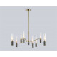 Люстра на штанге Ambrella Light High Light Ceramo Modern LH53355