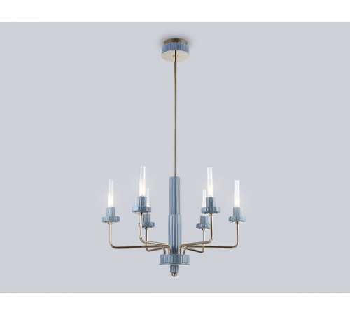 Люстра на штанге Ambrella Light High Light Ceramo Modern LH53124