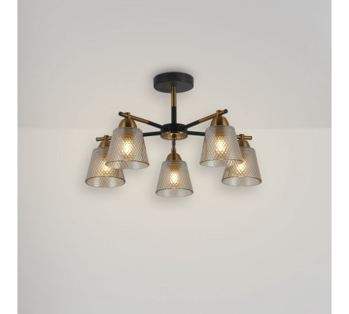 Люстра на штанге Freya Kello FR4015PL-05BBZ