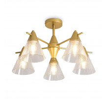 Люстра на штанге Freya Blissa FR5588CL-05BZ