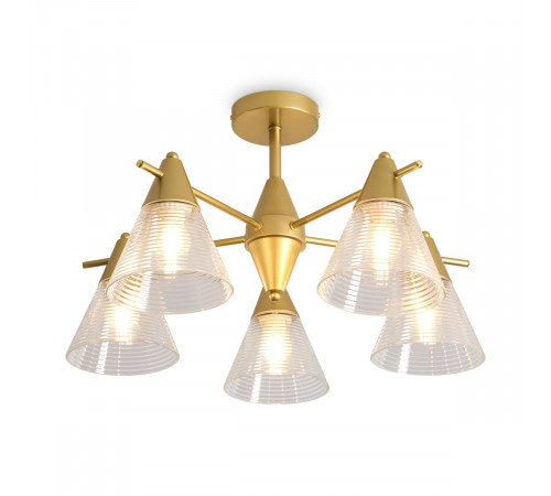 Люстра на штанге Freya Blissa FR5588CL-05BZ