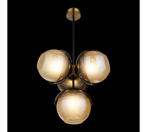 Люстра на штанге 33 Идеи CHN800L.04.17BL.ASB-M14AM